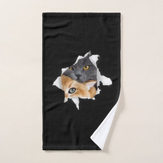 Sweet Kitten Couple | Funny Cat Lover Geschenk Handtuch