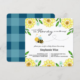 Sweet kleine Honey Bee Baby Dusche Blüte Einladung