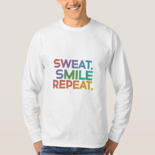 Sweet Lächeln wiederholen Männer-Hemd T-Shirt