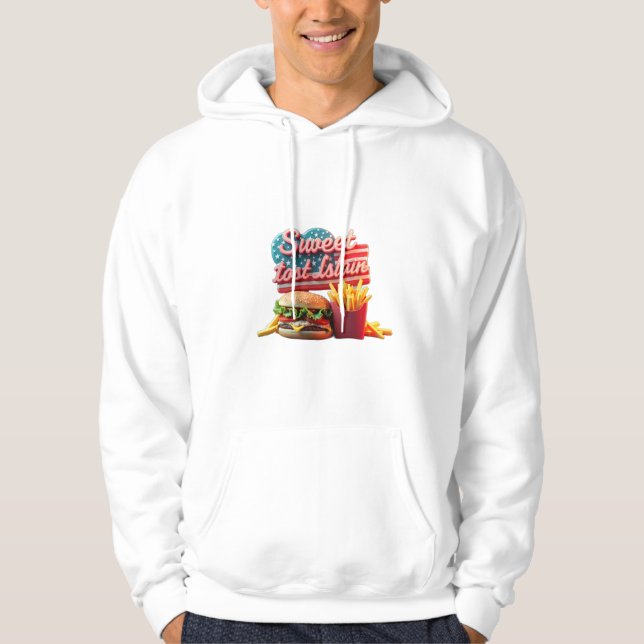 Sweet land of liberty & Extra fries Hoodie (Vorderseite)