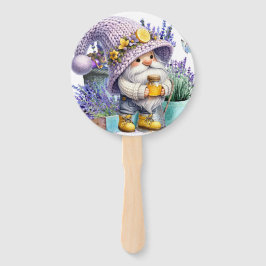 Sweet Lavender Gnome Fächer