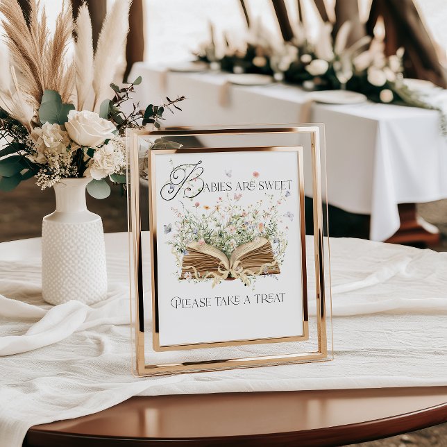 Sweet Leckerei Neue Kapitel Buch Thema Wildblume Poster (Von Creator hochgeladen)