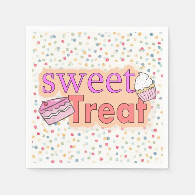 Sweet Leckerei Serviette (Vorderseite)