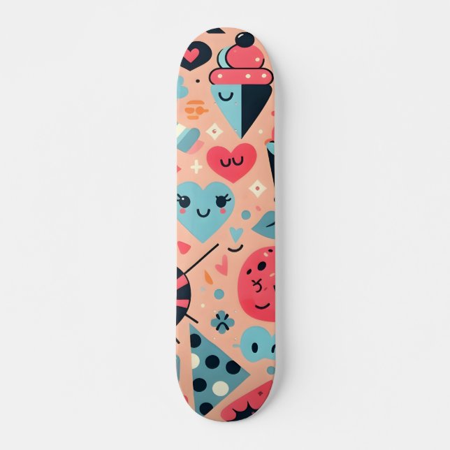 Sweet Leckereien Fiesta Skateboard (Vorne)