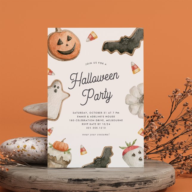 Sweet Leckereien Kinder Halloween-Party Einladung (Von Creator hochgeladen)