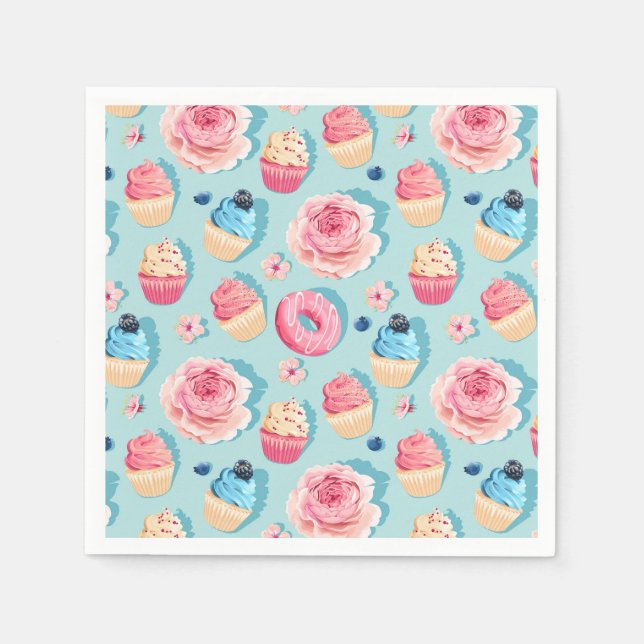 Sweet Leckereien Napkins Serviette (Vorderseite)