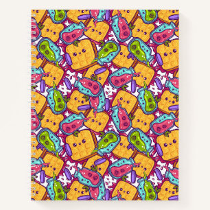 Sweet-Leckereien-Notebook Notizbuch