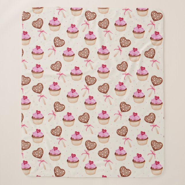 Sweet Leckereien Sherpa Blanket Sherpadecke (Vorderseite)