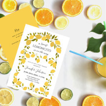 Sweet Lemoncito Boho Citrus Baby Dusche