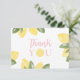Sweet Lemons Dankeschön-Karte Dankeskarte