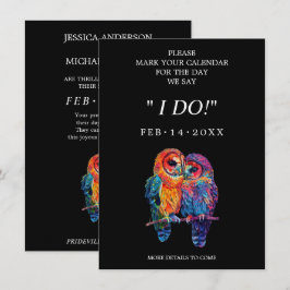 🌈 Sweet LGBTQ Eternal Unity Hochzeit Save The Date