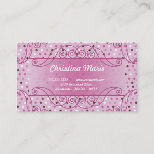 Sweet Liebe Business Cards Visitenkarte