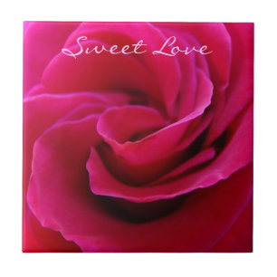 Sweet Liebe Kachel Hochzeitsgeschenke Pink Rose Ti