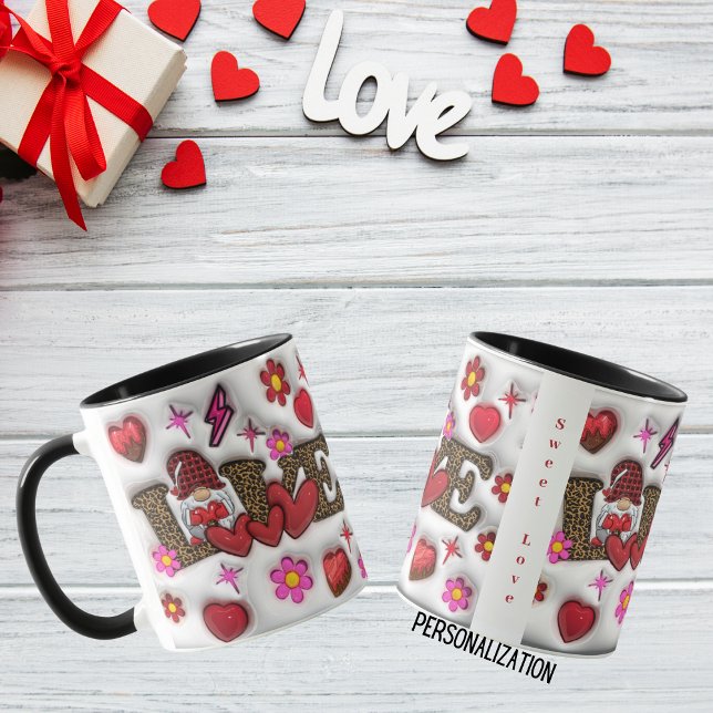 "Sweet Liebe" Keramik Tasse (Sweet Love Mug
Unleash a burst of cuteness and personality with this charming keychain!)