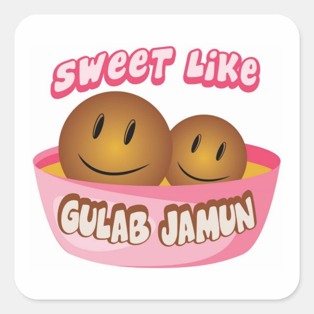 Sweet like Gulab Jamun Sticker (Vorderseite)