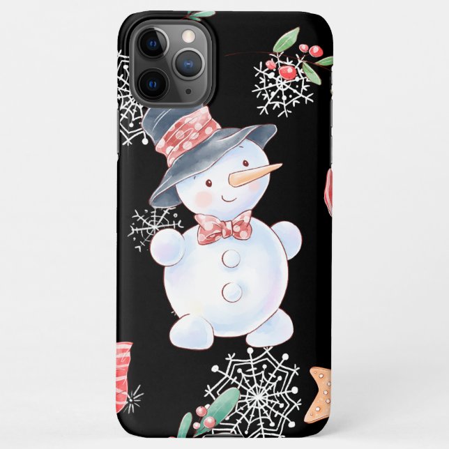 Sweet Lil Snowman OtterBox iPhone Case Hülle (Rückseite)