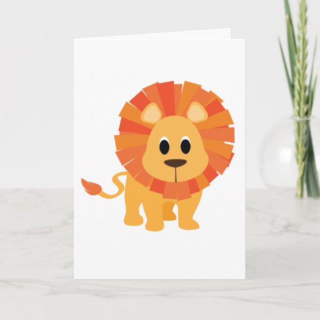 Sweet Lion Karte (Vorderseite)