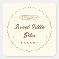 Sweet Lites Bakery Logo Sticker