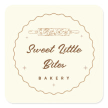 Sweet Lites Bakery Logo Sticker