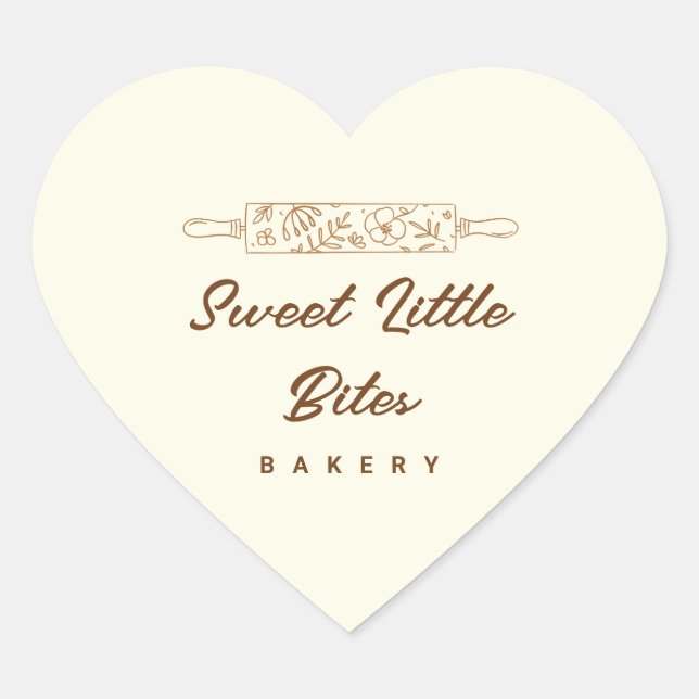 Sweet Lites Bakery Logo Sticker (Vorderseite)