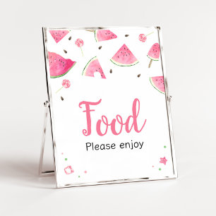 Sweet Little Baby Watermelon Baby Showfood Poster