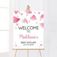Sweet Little Baby Watermelon Babydusche Willkommen
