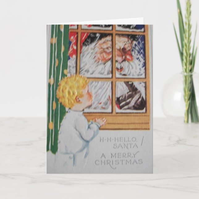 Sweet Little Boy... Carte Christmas Greeting Card (Devant)