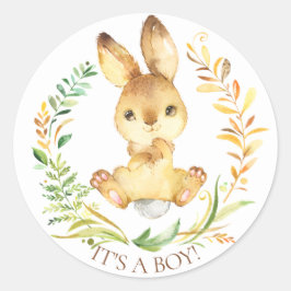 Sweet Little Bunny Es ist ein Boy-Gefallen Sticker