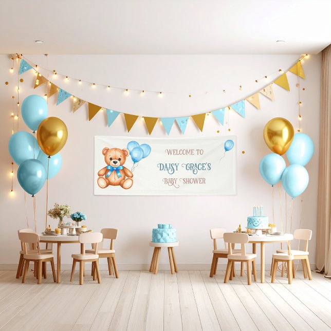 Sweet Little Cub Baby Dusche Banner (Von Creator hochgeladen)