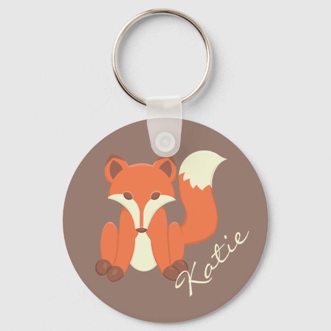 "Sweet Little Fox" Schlüsselanhänger (Vorderseite)