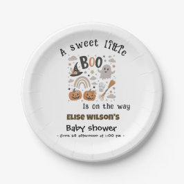 Sweet Little Halloween boo is on the way Pappteller