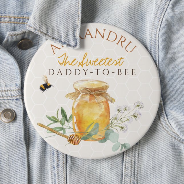 Sweet Little Honey Baby Dusche Button (Beispiel)