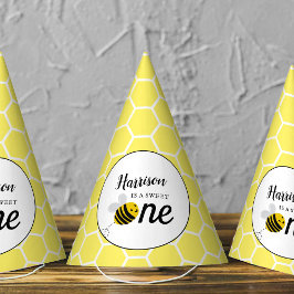 Sweet Little Honey Bee 1. Geburtstag Partyhütchen