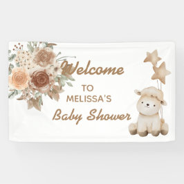 Sweet Little Lamb Begrüßungssignanner Banner