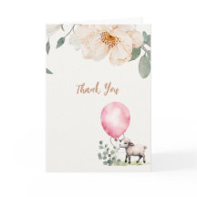 Sweet Little Lamb Floral Baby Dusche