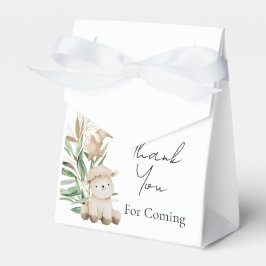 Sweet Little Lamb Greenery Vielen Dank Geschenkschachtel