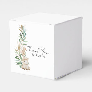 Sweet Little Lamb Greenery Vielen Dank Geschenkschachtel