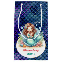 Sweet Little Mermaid Baby Kleine Geschenktüte