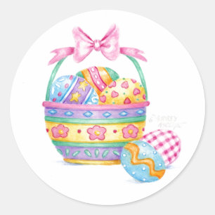 Sweet Little Oaster Basket Stickers
