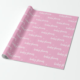 Sweet Little One Baby Dusche Packpapier