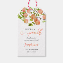 Sweet Little Peach Birthday Party