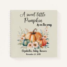 Sweet Little Pumpkin Design - Geeignet für Baby Sh Notizbuch