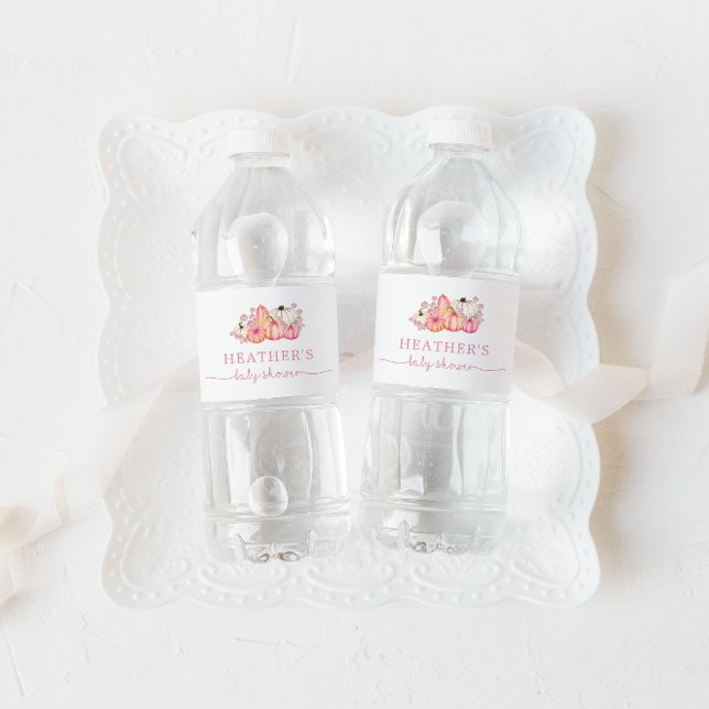 Sweet Little Pumpkin Pink Autumn Baby Dusche (Von Creator hochgeladen)