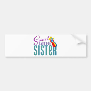 Sweet Little Sister Autoaufkleber