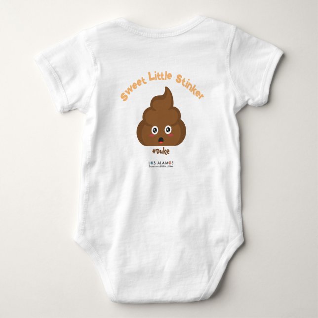 Sweet Little Stinker Bodysuit Baby Strampler (Rückseite)