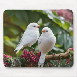Sweet Lovebirds Mouse Pad Mousepad