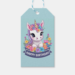 Sweet Magical Baby Unicorn Geschenkanhänger