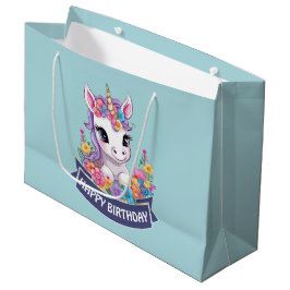 Sweet Magical Baby Unicorn Große Geschenktüte