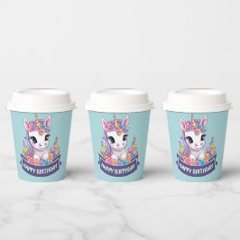Sweet Magical Baby Unicorn Pappbecher
