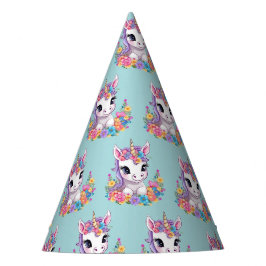 Sweet Magical Baby Unicorn Partyhütchen